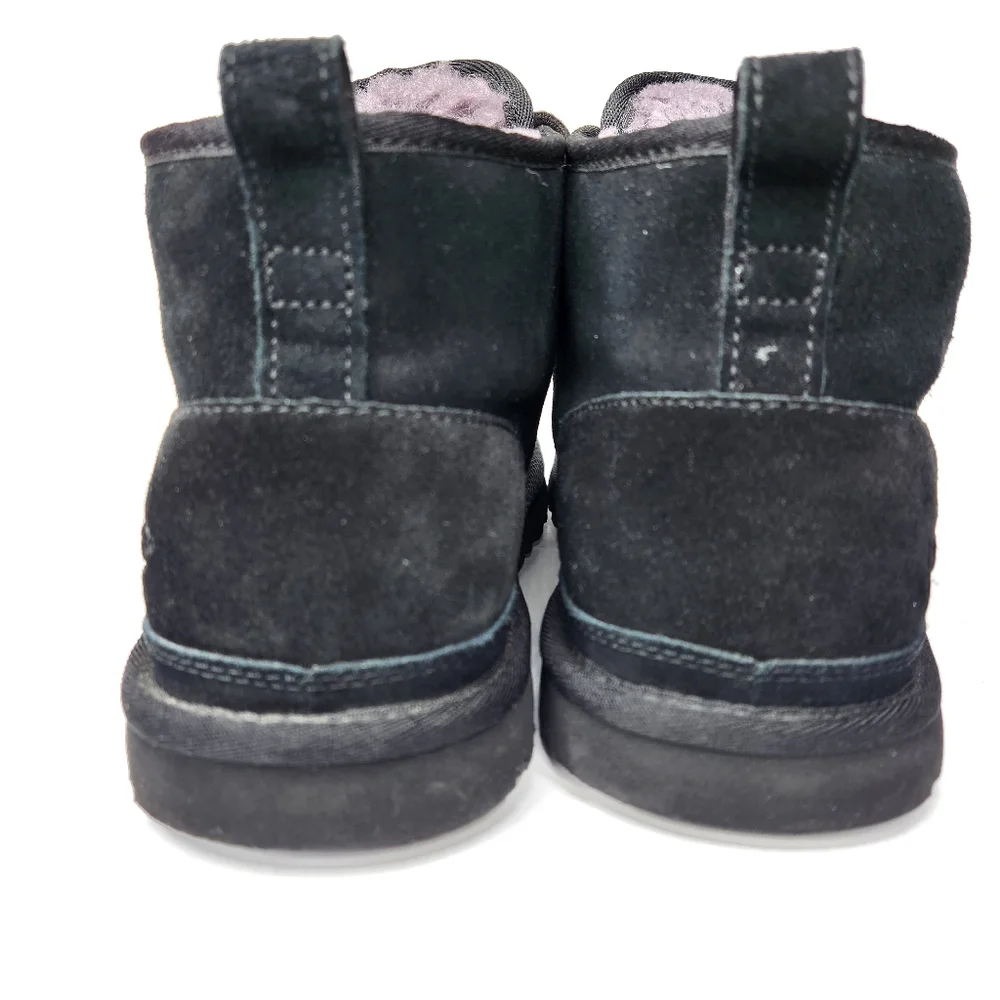 UGG Neumel Black Suede 10 Mens Chukka Boot